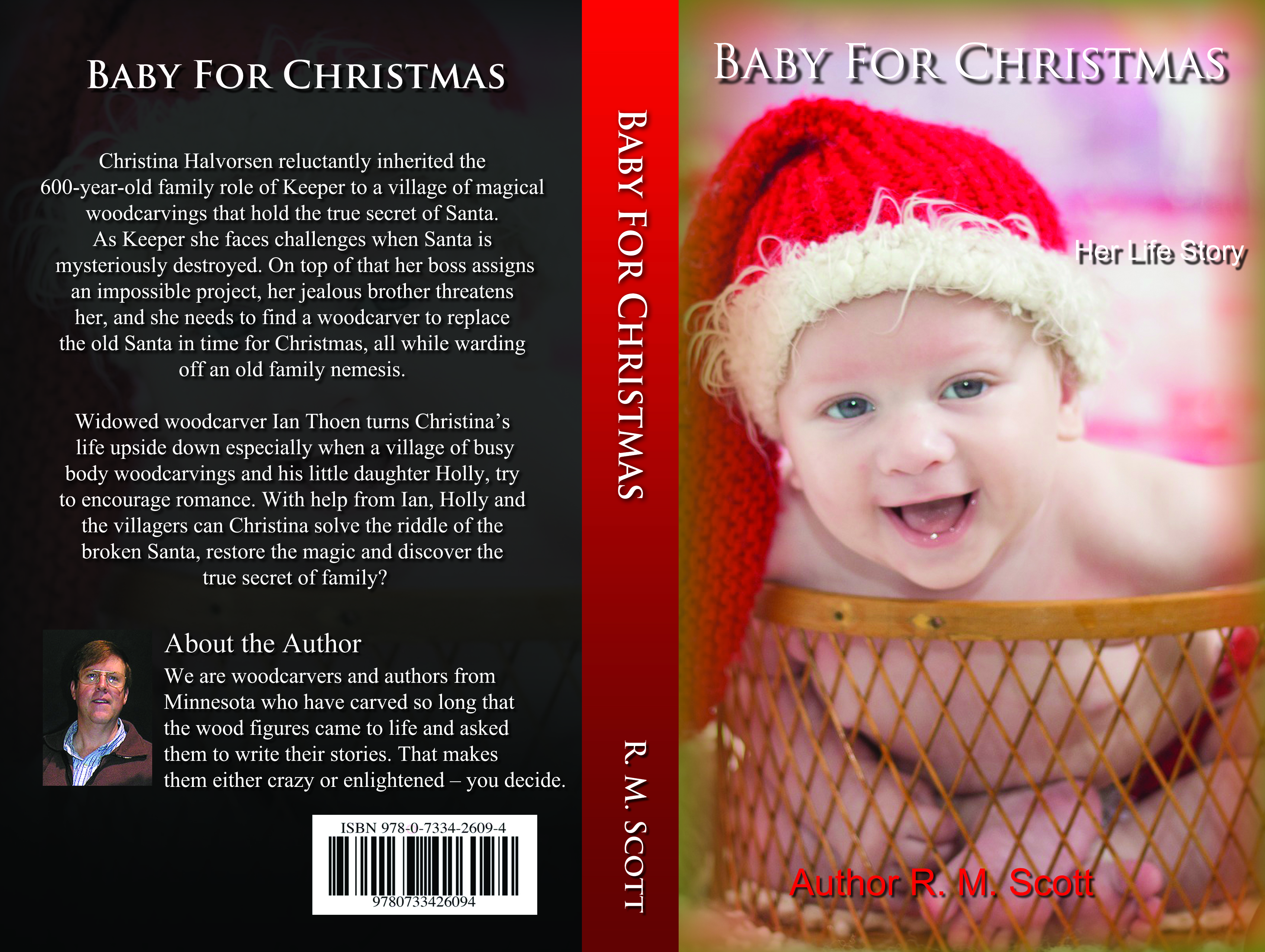 Baby For Christmas Book Cover 3
