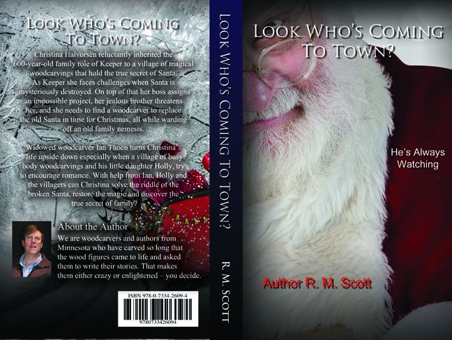 Look Who's Coming To Town Book Cover 1