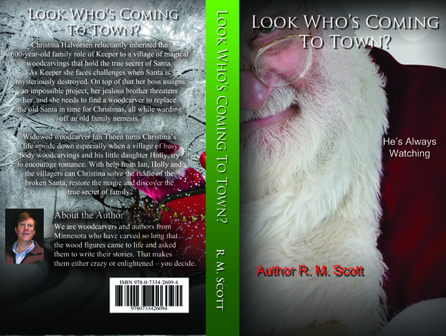 Look Who's Coming To Town Book Cover 2