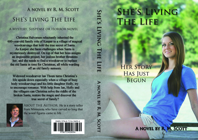 She's Living The Life Book Cover 1