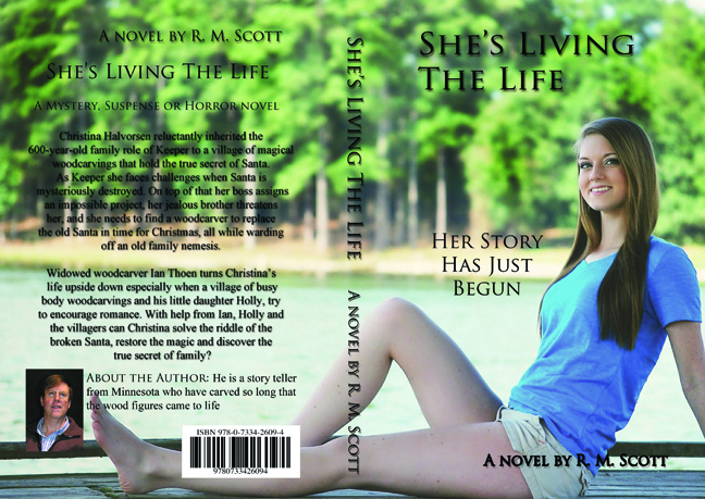 She's Living The Life Book Cover 2
