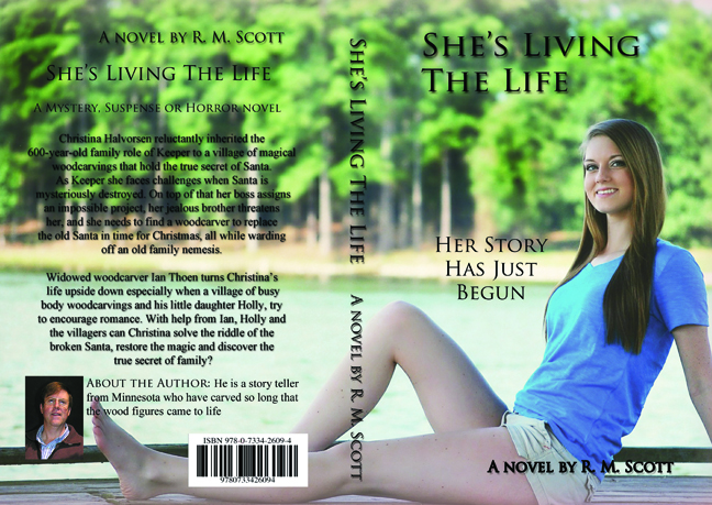 She's Living The Life Book Cover 3