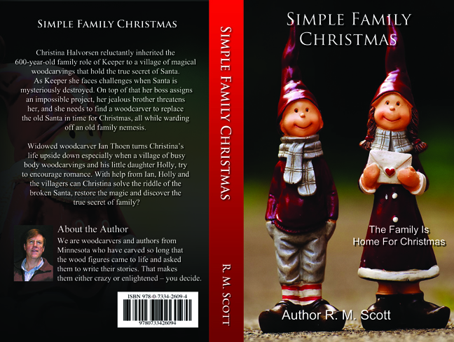 Simple Family Christmas Book Cover 3